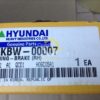 Колодка тормозная правая XKBW-00007