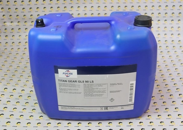 Масло трансмиссионное TITAN GEAR GL5 90 LS 20л
